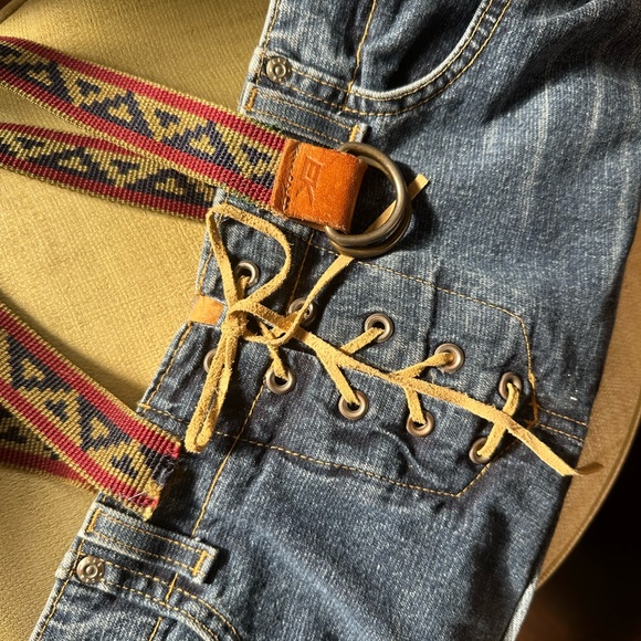 BRAND NEW Blue Jean Baby Custom and Handmade Denim shoulder bag - Picture 4 of 6